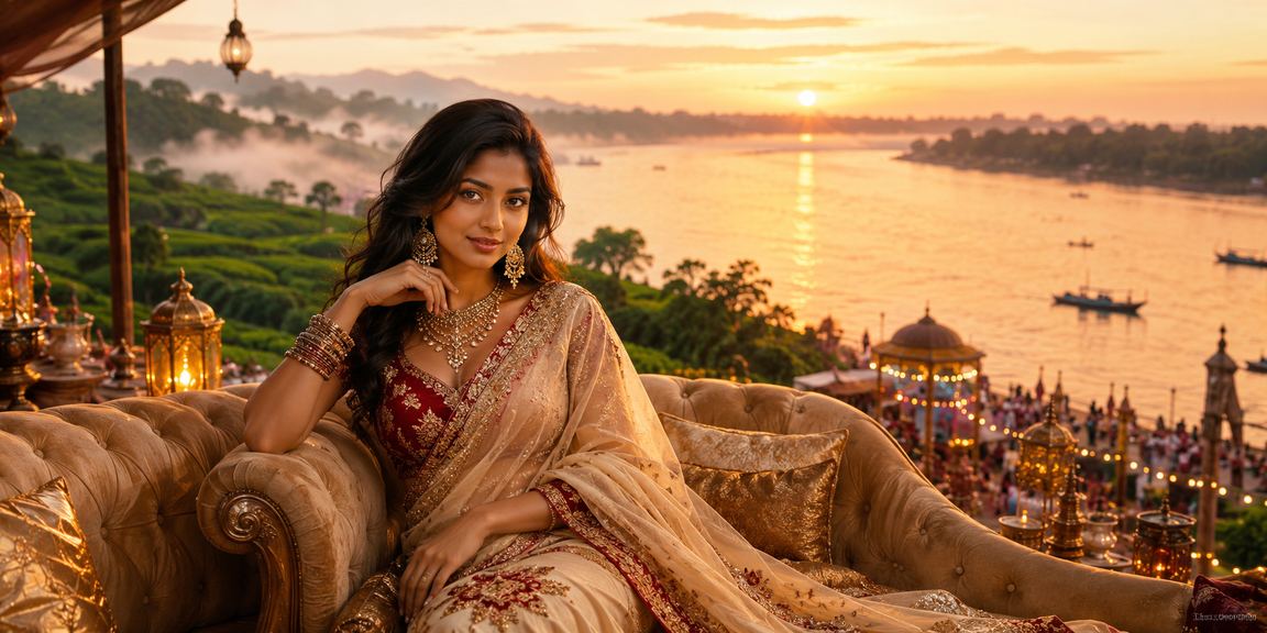 খুলনার চা বাগানের পাশে স্পোর্টস দর্শক